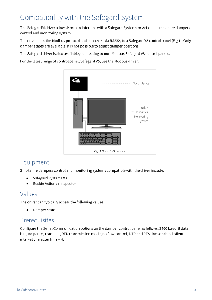 Preview thumbnail of page 3 of the SafegardM Driver Manual PDF document.